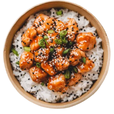 Orange Chicken Rice